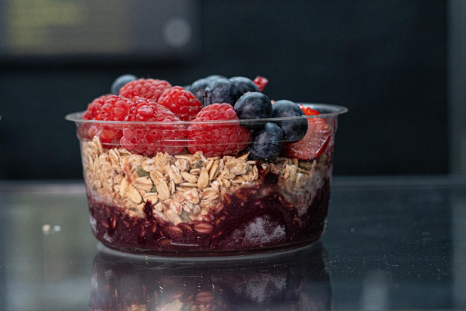 Acai bowl with berries